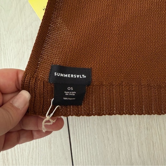 NWT Women’s Summersalt Two Toned Scarf - Picture 4 of 6